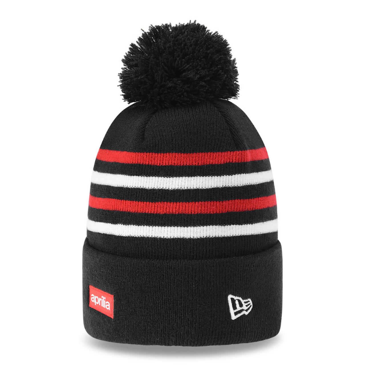 Aprilia knitted cap NEW ERA black, red, white