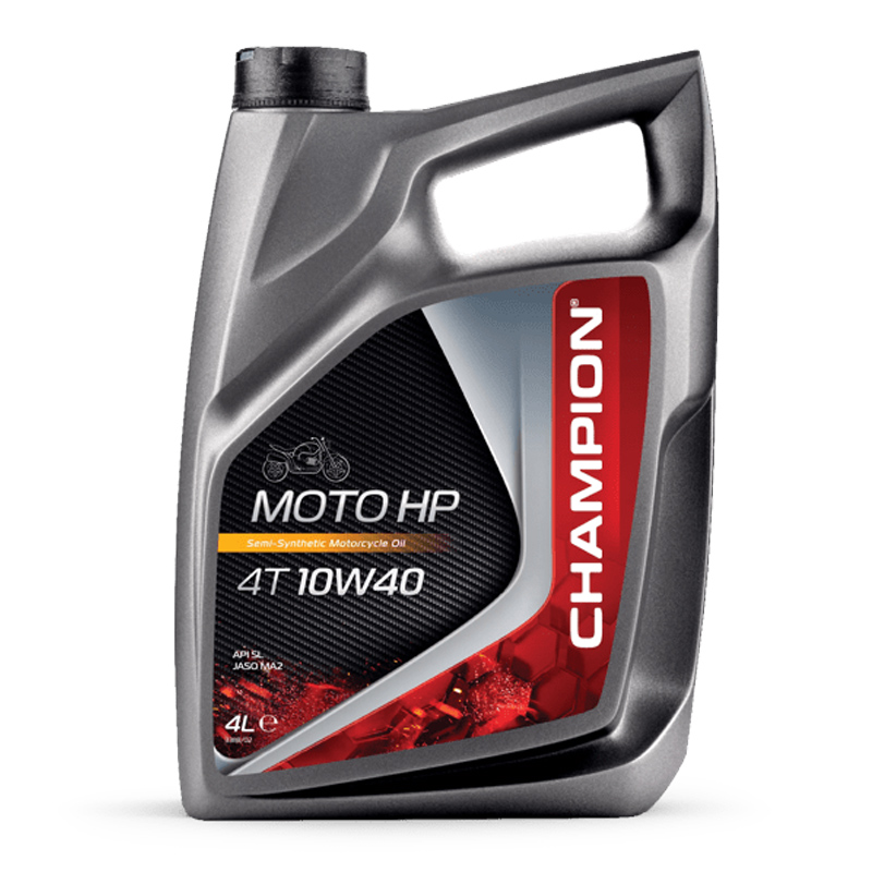 CHAMPION® Moto HP 4T 10W-40 engine oil - 4 liters