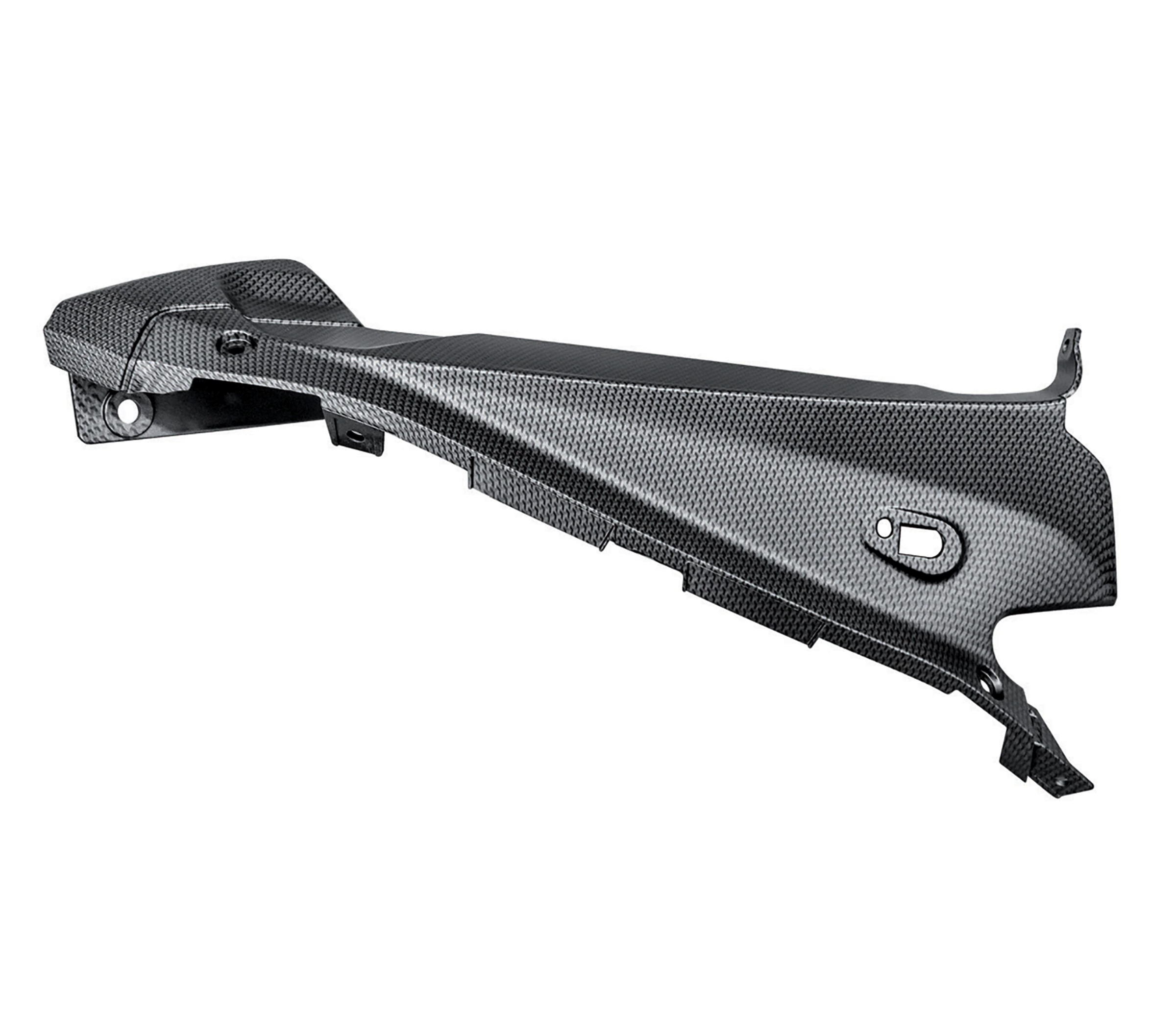 Upper side panel right in carbon look for Aprilia RS4 125