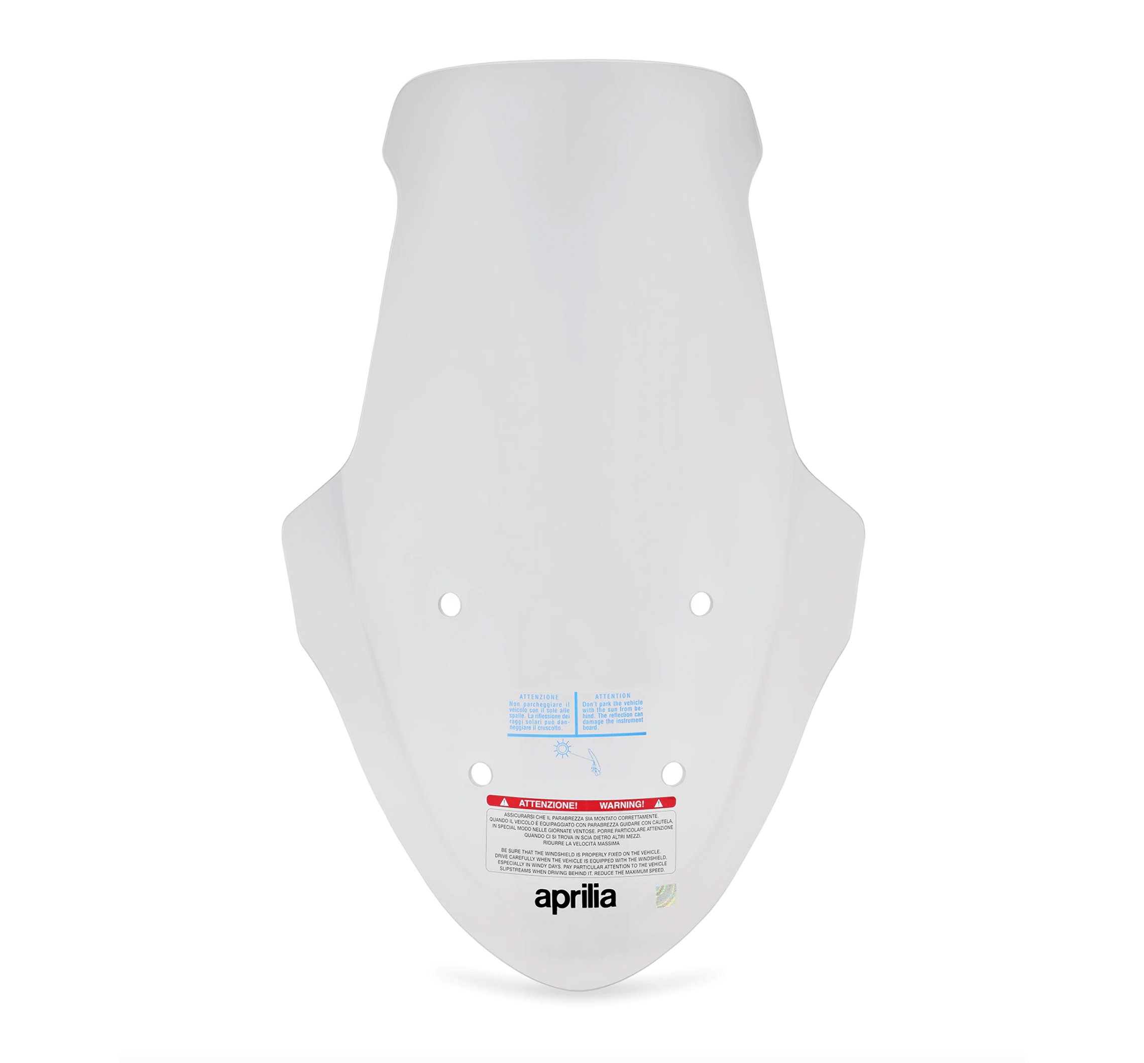 Windscreen large with bracket for Aprilia SRX 50