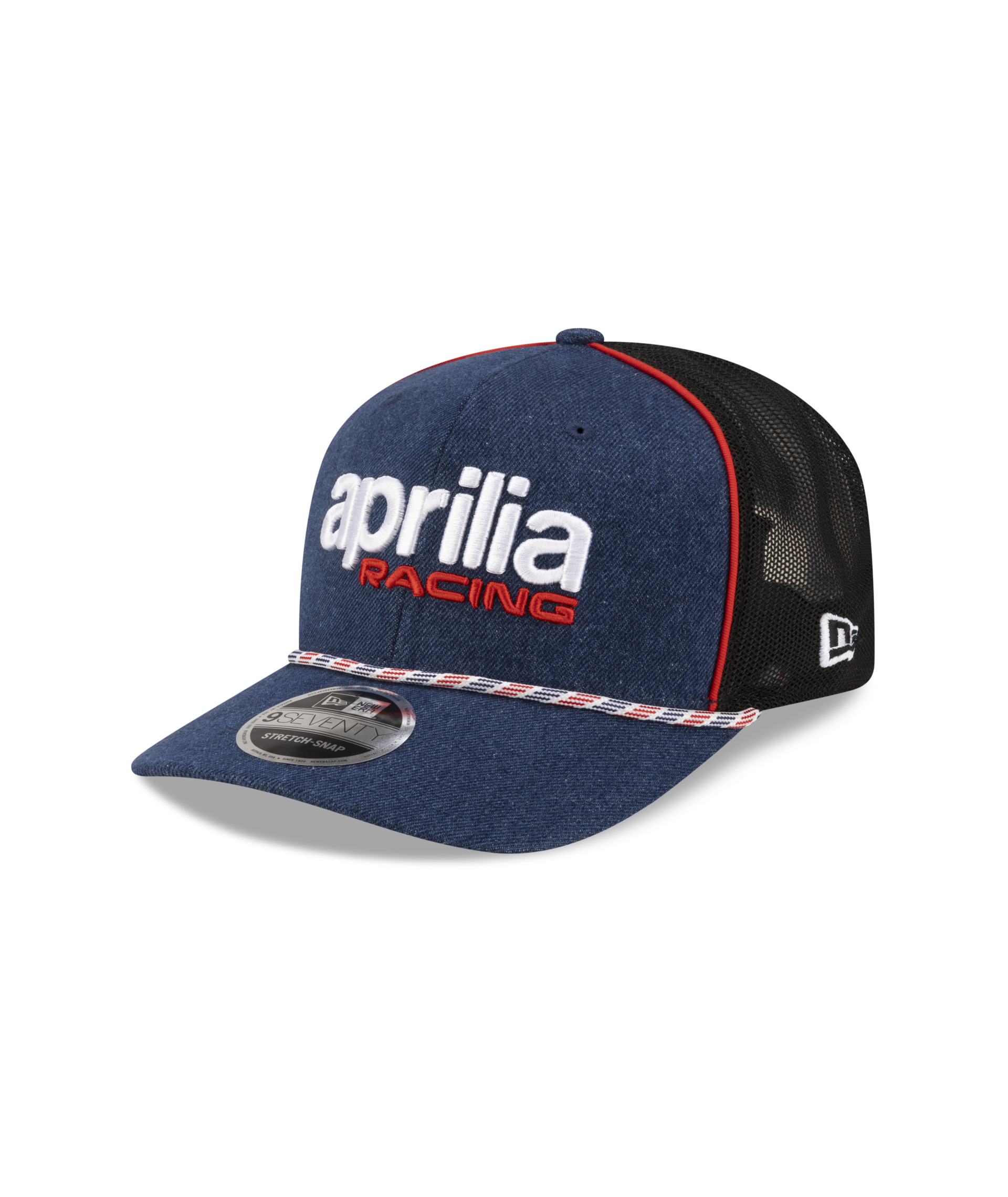 Aprilia Replica Austin New Era 9Seventy baseball cap, black and blue