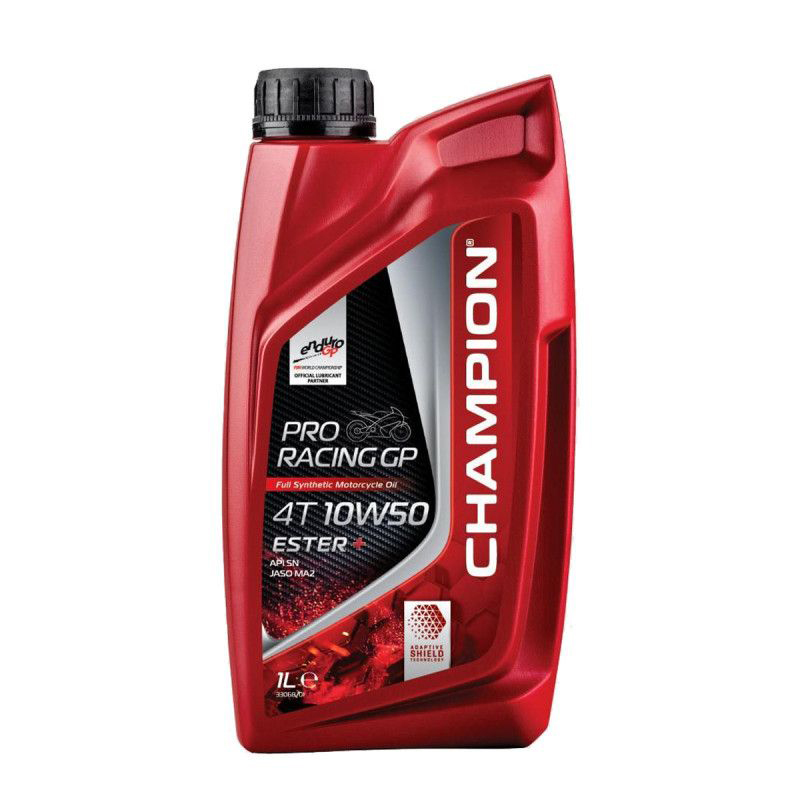 CHAMPION® Proracing GP 4T 10W-50 ESTER + Fully synthetic engine oil - 1 liter