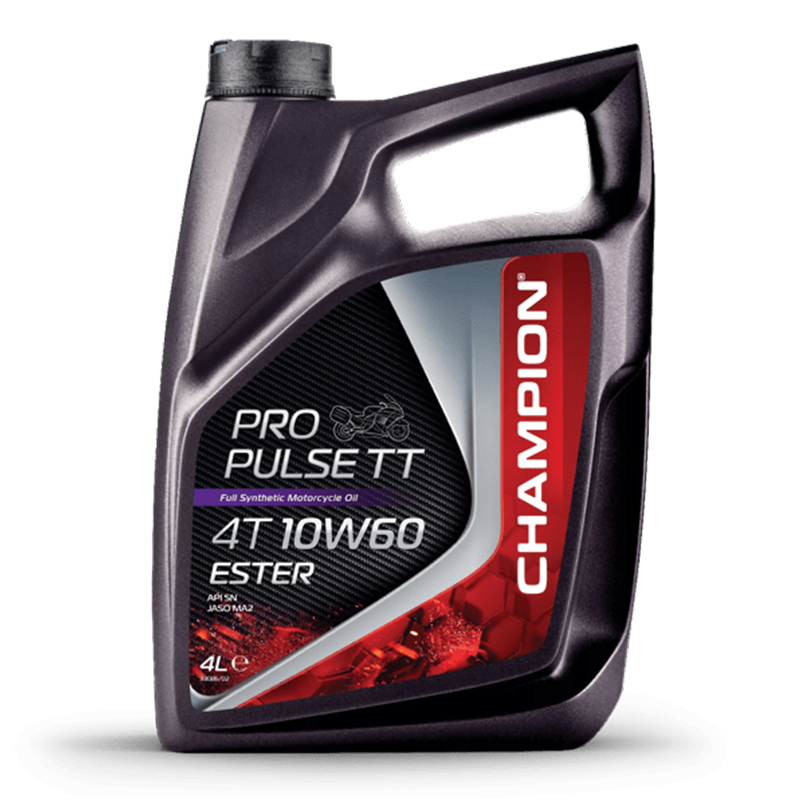 CHAMPION® Pro Pulse TT 4T 10W-60 Ester engine oil - 4 liters