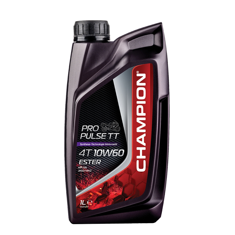 CHAMPION® Pro Pulse TT 4T 10W-60 Ester engine oil - 1 liter
