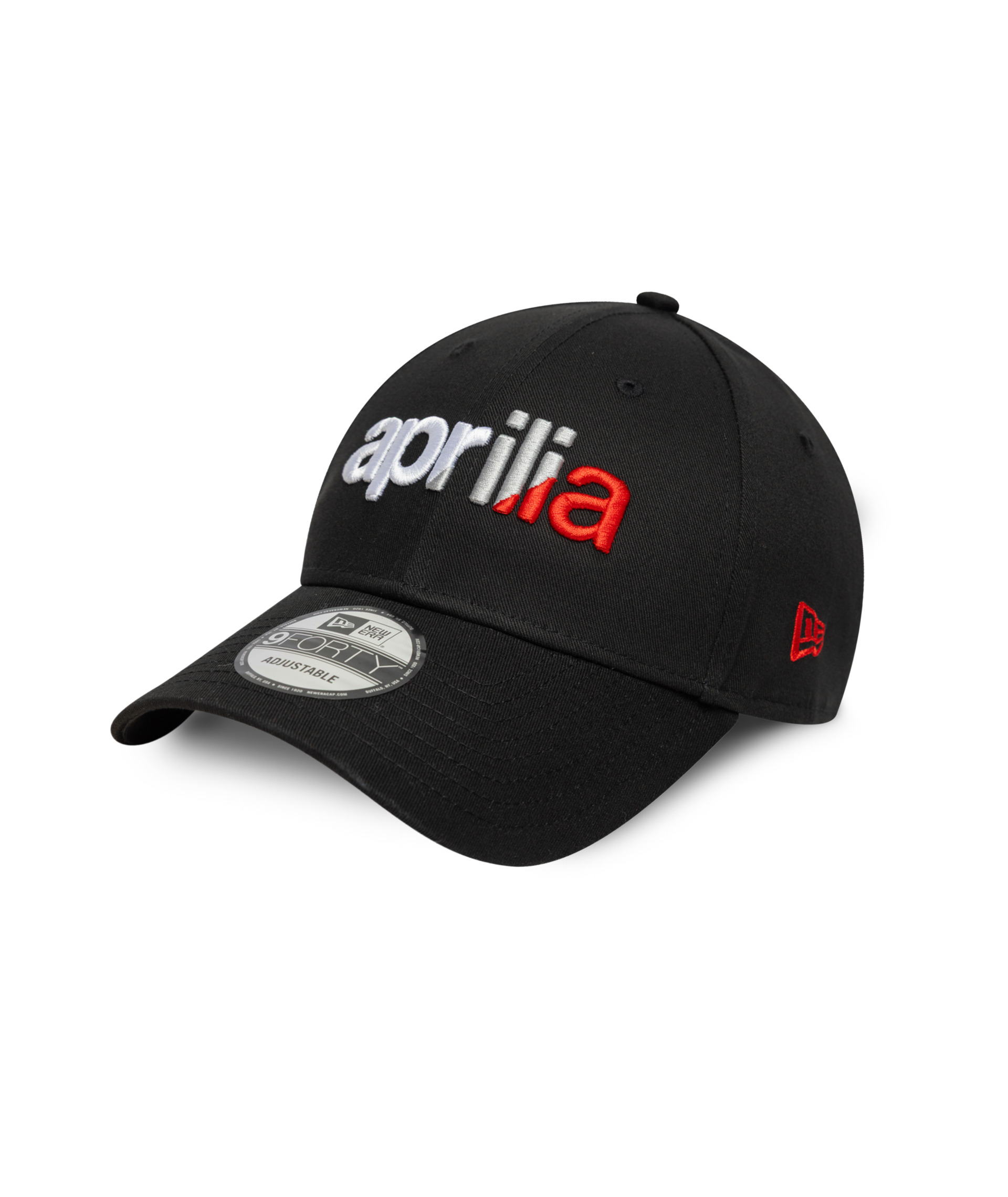 Aprilia Logo New Era 9Forty Baseball Cap, Black