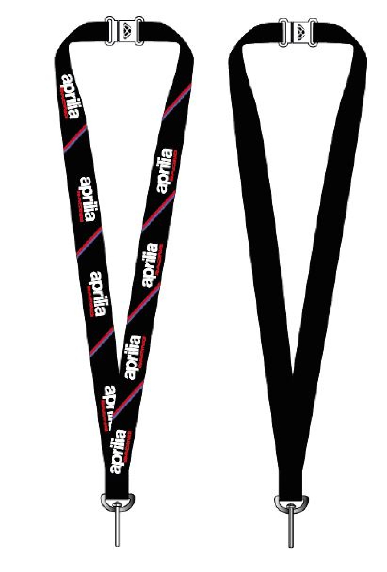 Aprilia lanyard Racing black