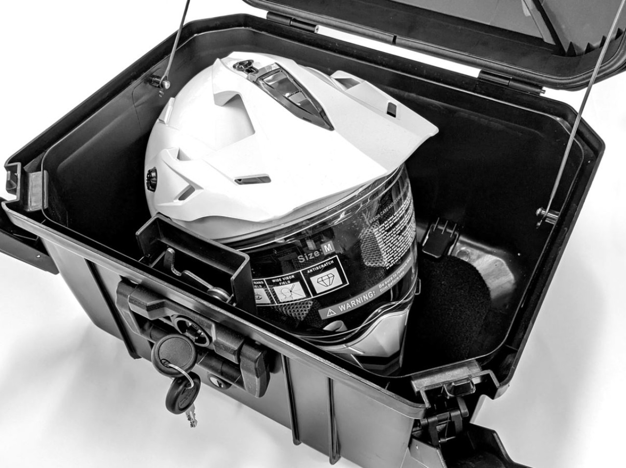 Top Case Kit with mounting plate 40 L for Aprilia Tuareg 660