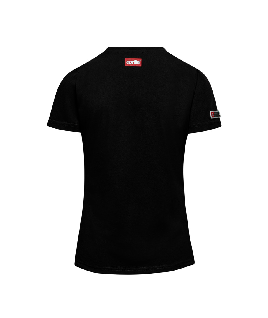 Aprilia T-Shirt Ladies black