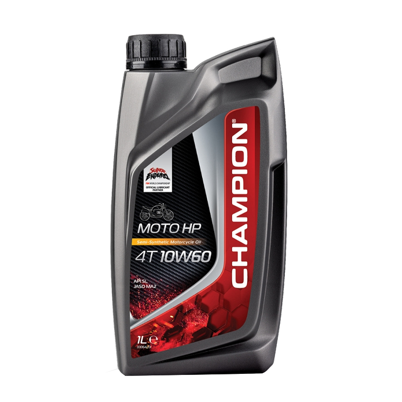 CHAMPION® Moto HP 4T 10W-60 engine oil - 1 liter