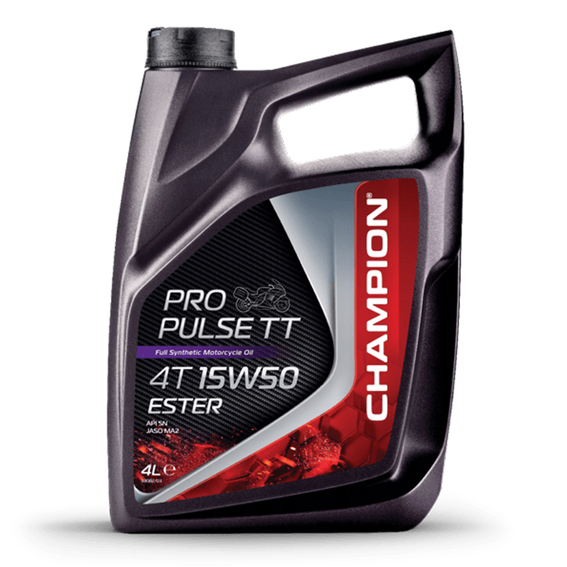CHAMPION® Pro Pulse TT 4T 15W-50 Ester engine oil - 4 liters