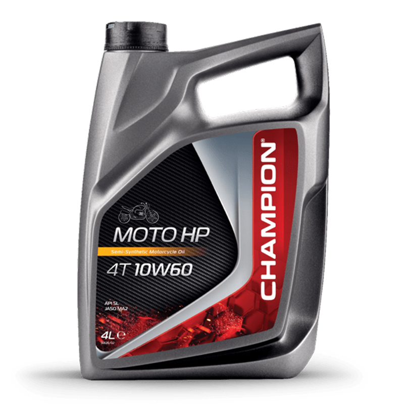 CHAMPION® Moto HP 4T 10W-60 engine oil - 4 liters